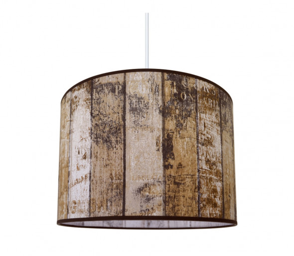 Żyrandol na drucie WOOD 1xE27/60W/230V