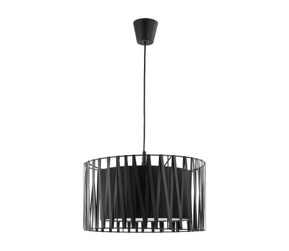 Żyrandol na drutu HARMONY BLACK 1xE27/60W/230V