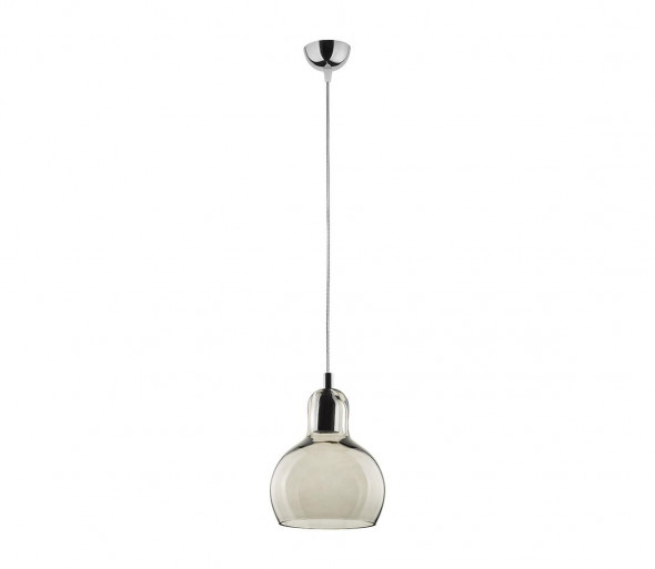 Żyrandol na drutu MANGO 1xE27/60W/230V  szary