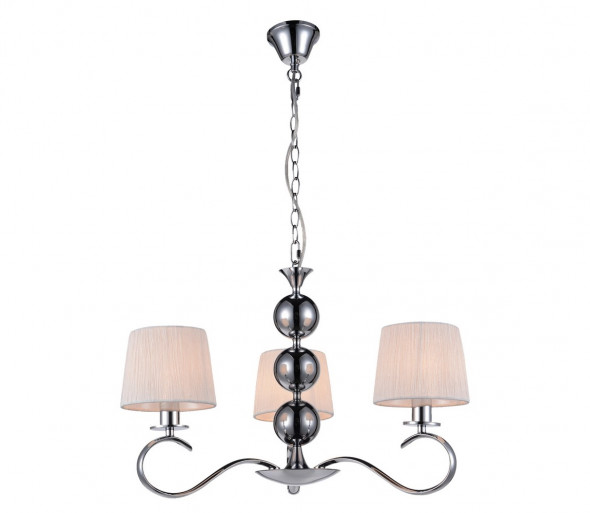 Żyrandol na łańcuchu CLARA 3xE14/40W/230V