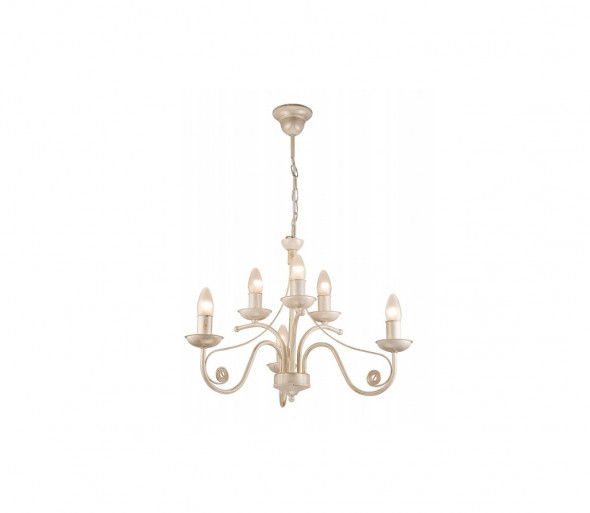 Żyrandol na łańcuchu DONATO 6xE14/40W/230V