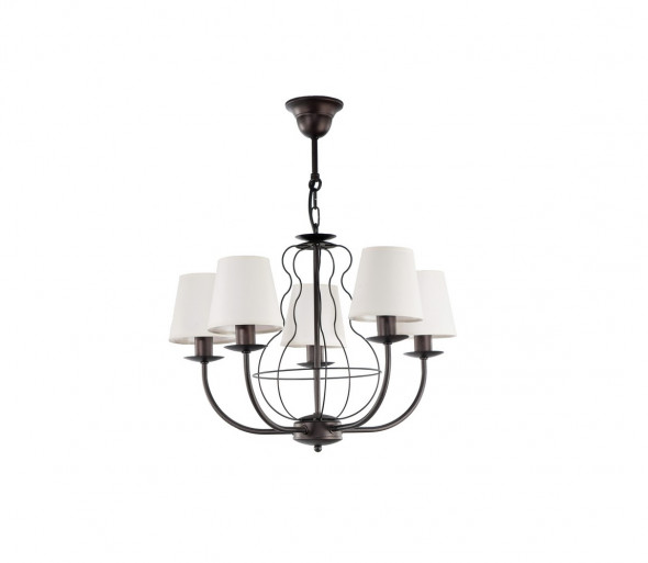 Żyrandol na łańcuchu ISSUED 5xE14/40W/230V