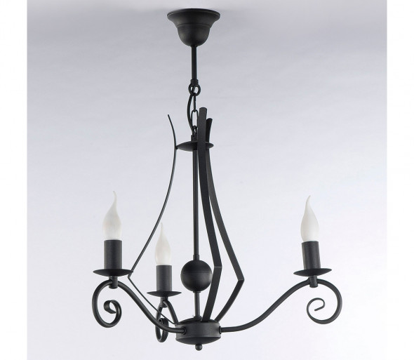 Żyrandol na łańcuchu REALIZE 3xE14/40W/230V