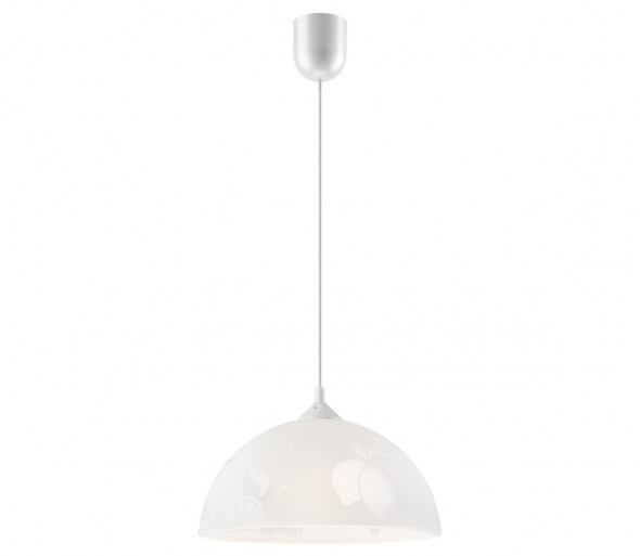 Żyrandol na lince 1xE27/60W/230V cytryna