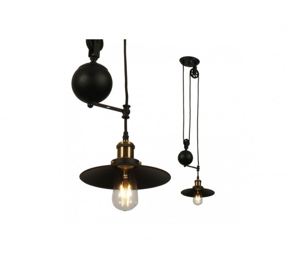 Żyrandol na lince 1xE27/60W/230V