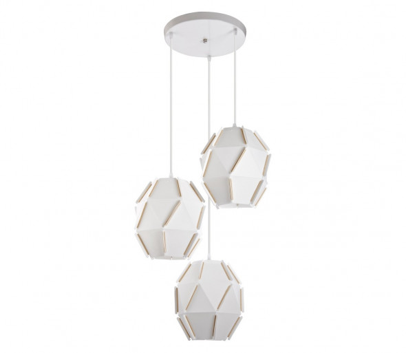 Żyrandol na lince 3xE27/60W/230V