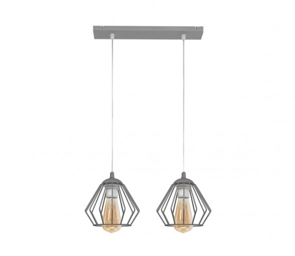 Żyrandol na lince AGAT 2xE27/60W/230V