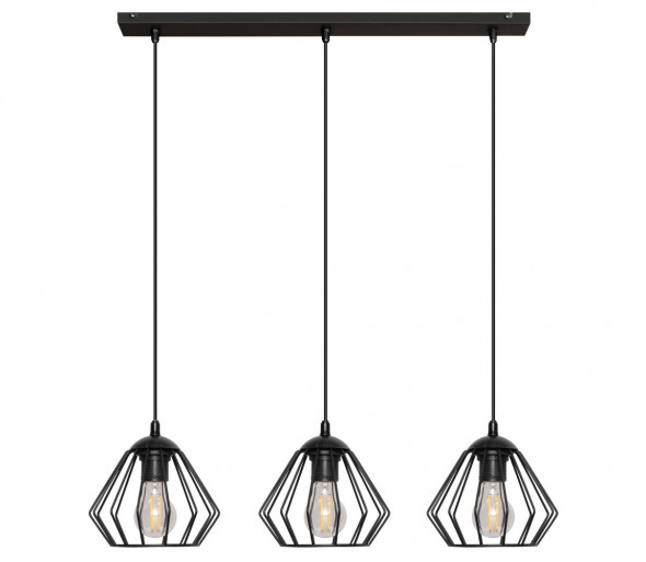 Żyrandol na lince AGAT 3xE27/60W/230V