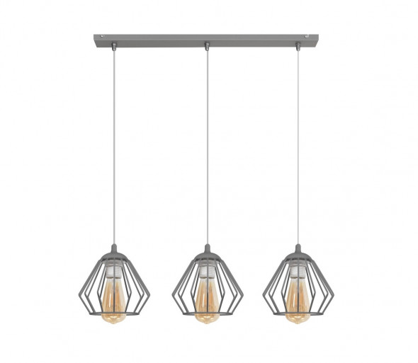 Żyrandol na lince AGAT 3xE27/60W/230V