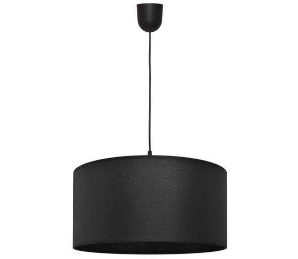 Żyrandol na lince ALBA 1xE27/60W/230V czarny