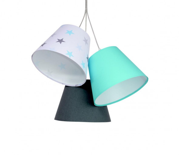 Żyrandol na lince AMBROSIA 3xE27/60W/230V