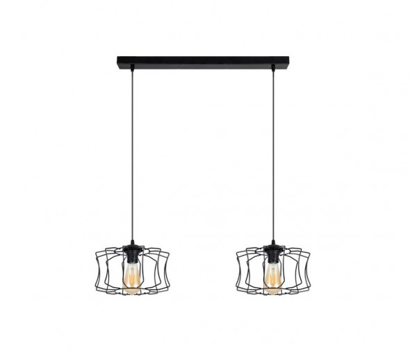 Żyrandol na lince BEK 2xE27/60W/230V