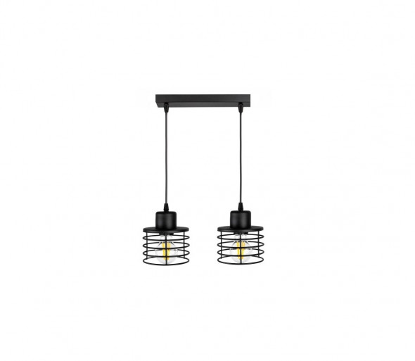 Żyrandol na lince BONOX 2xE27/60W/230V