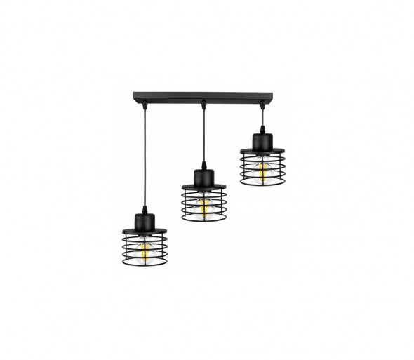 Żyrandol na lince BONOX 3xE27/60W/230V