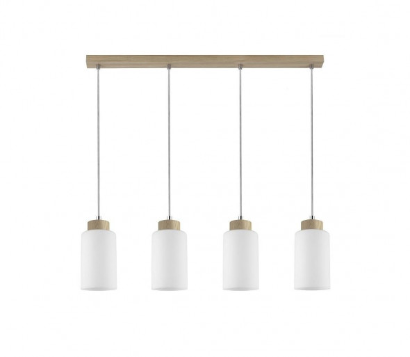 Żyrandol na lince BOSCO 4xE27/60W/230V