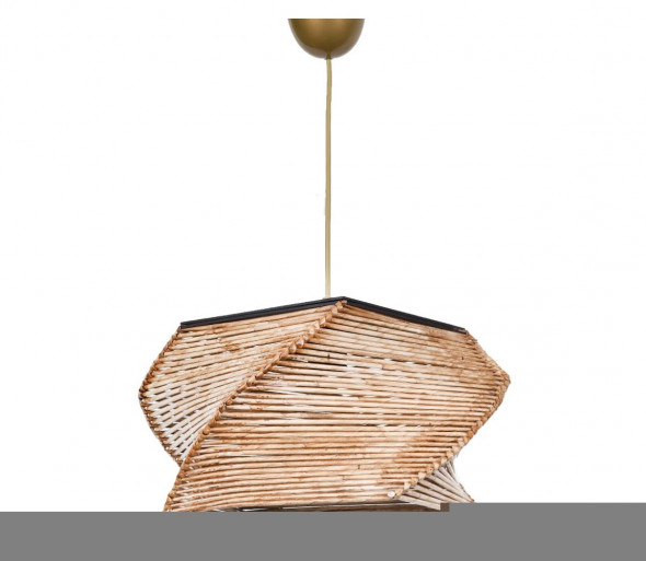 Żyrandol na lince CARRE 1xE27/60W/230V beżowy