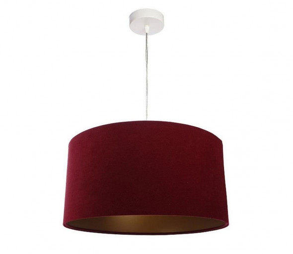 Żyrandol na lince CLASSIC 1xE27/60W/230V czerwony