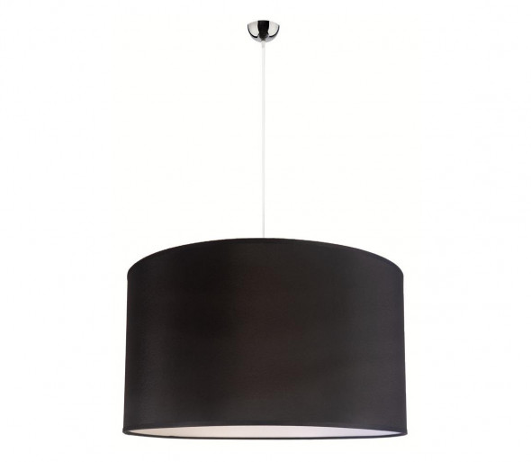 Żyrandol na lince DORSET 1xE27/40W/230V czarny