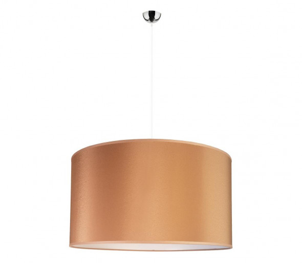 Żyrandol na lince DORSET 1xE27/40W/230V miedź