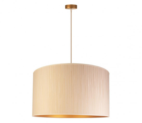 Żyrandol na lince ESSEX 1xE27/40W/230V beżowy/złoty