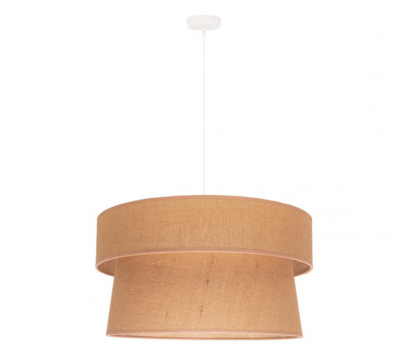 Żyrandol na lince ETNIC 1xE27/40W/230V beżowy