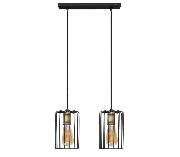 Żyrandol na lince FARGO 2xE27/60W/230V