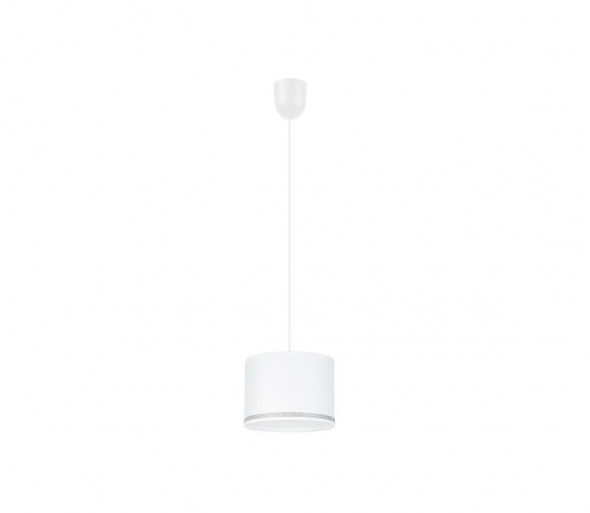 Żyrandol na lince FIELD 1xE27/60W/230V śr. 20 cm biały