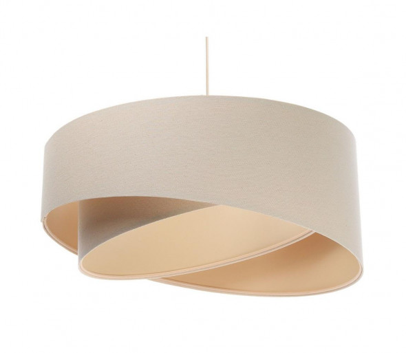 Żyrandol na lince GALAXY 1xE27/60W/230V beżowy