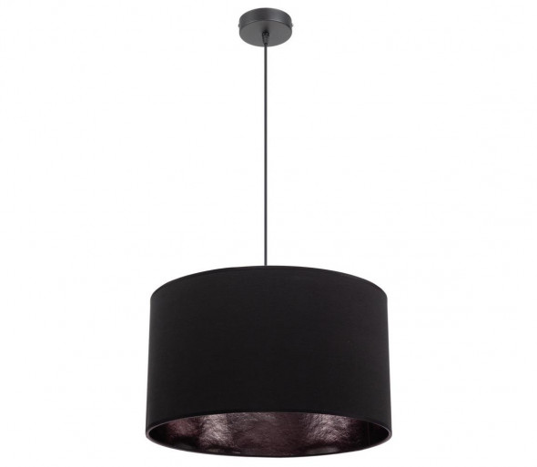 Żyrandol na lince GLEAM 1xE27/60W/230V czarny