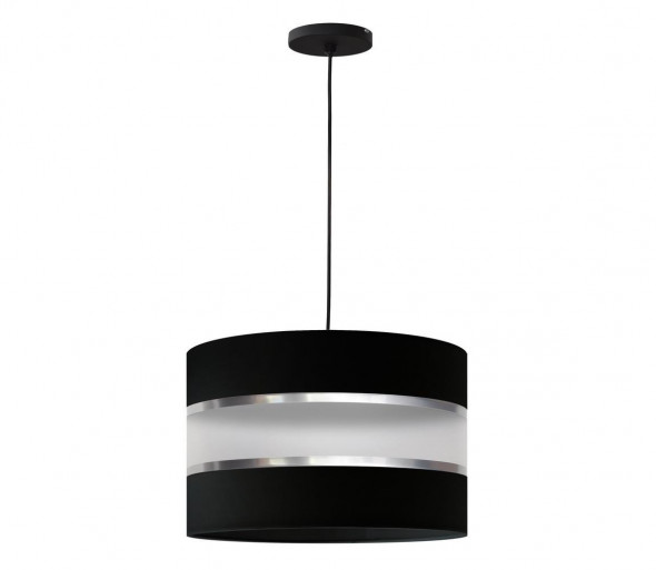 Żyrandol na lince HELEN 1xE27/60W/230V czarny