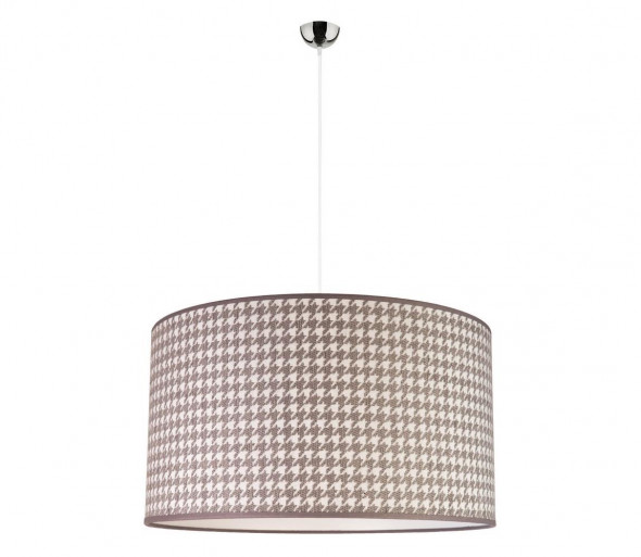 Żyrandol na lince KENT 1xE27/40W/230V szary