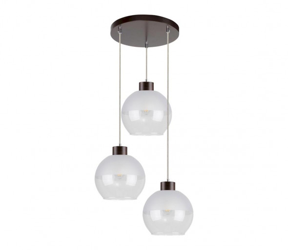 Żyrandol na lince LINEA 3xE27/60W/230V