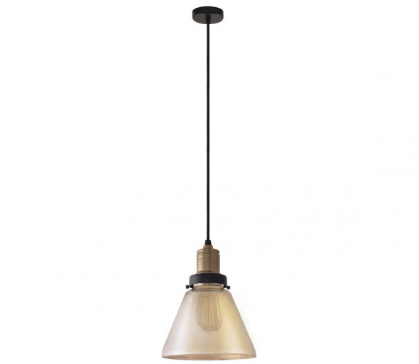 Żyrandol na lince LOFT GLASS 1xE27/60W/230V