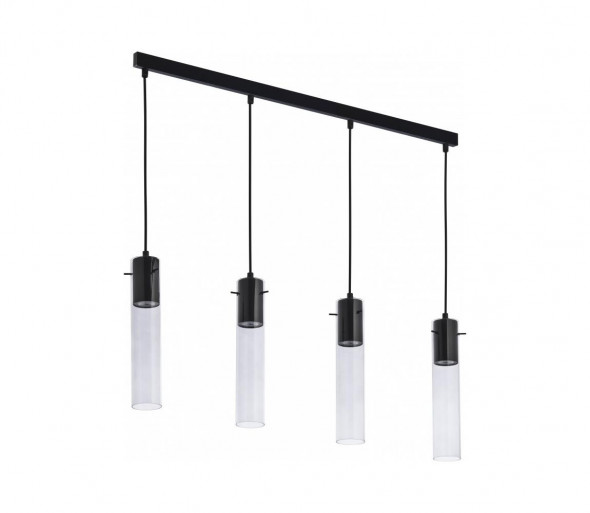 Żyrandol na lince LOOK GRAPHITE 4xGU10/10W/230V