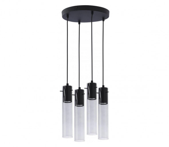 Żyrandol na lince LOOK GRAPHITE 4xGU10/50W/230V