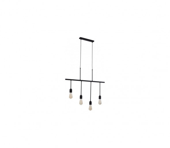 Żyrandol na lince MANUFACTURE 4xE27/60W/230V