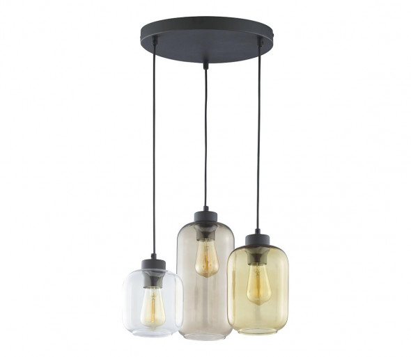 Żyrandol na lince MARCO 3xE27/60W/230V