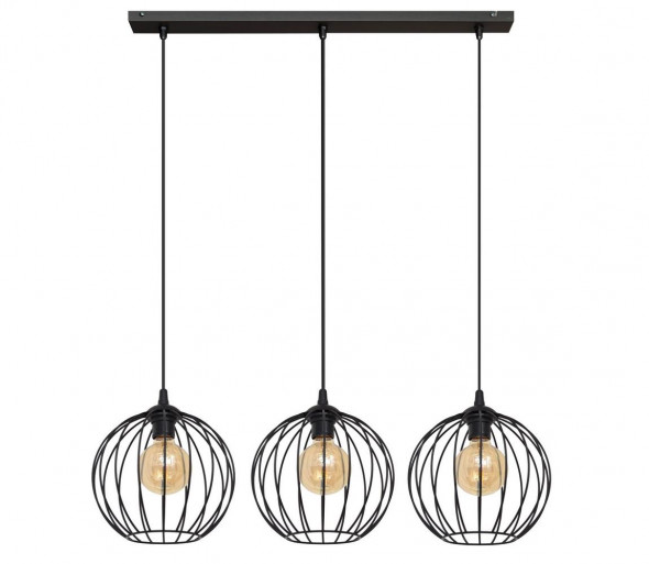 Żyrandol na lince MERCURE 3xE27/60W/230V