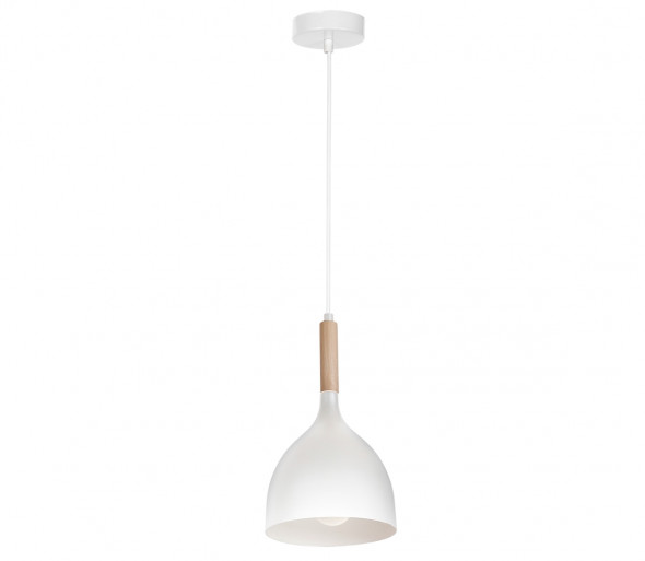 Żyrandol na lince NOAK WOOD 1xE27/60W/230V