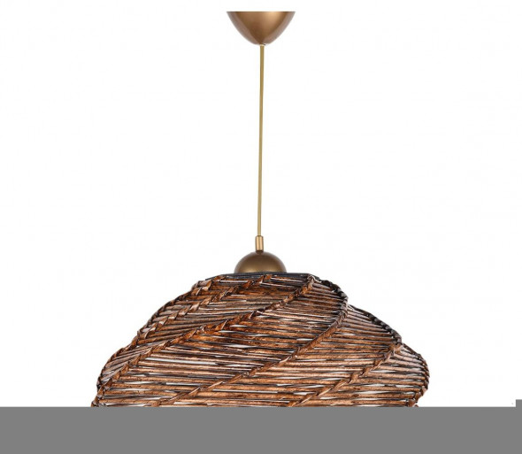 Żyrandol na lince OVALE 1xE27/60W/230V