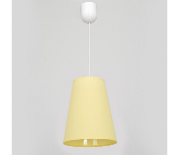 Żyrandol na lince PINIO 1xE27/60W/230V żółty