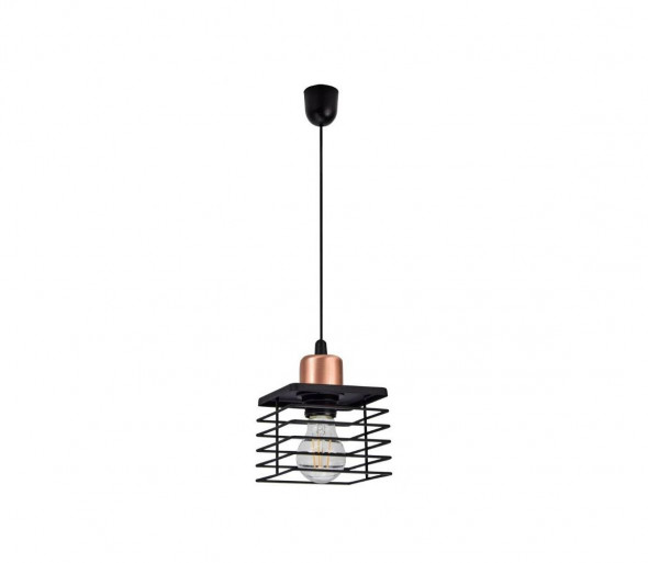 Żyrandol na lince QUATRO I 1xE27/60W/230V