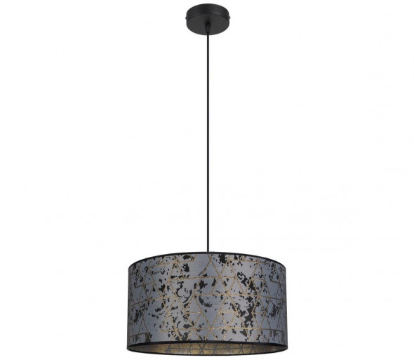 Żyrandol na lince REZO 1xE27/60W/230V szary