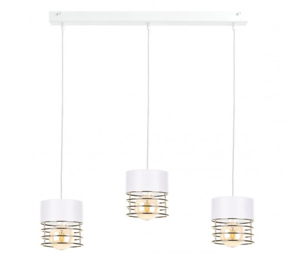 Żyrandol na lince ROY 3xE27/60W/230V biały