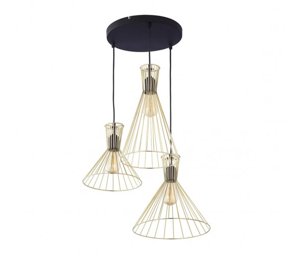 Żyrandol na lince SAHARA 3xE27/60W/230V