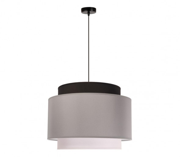 Żyrandol na lince SOHO 1xE27/40W/230V szary/czarny/biały