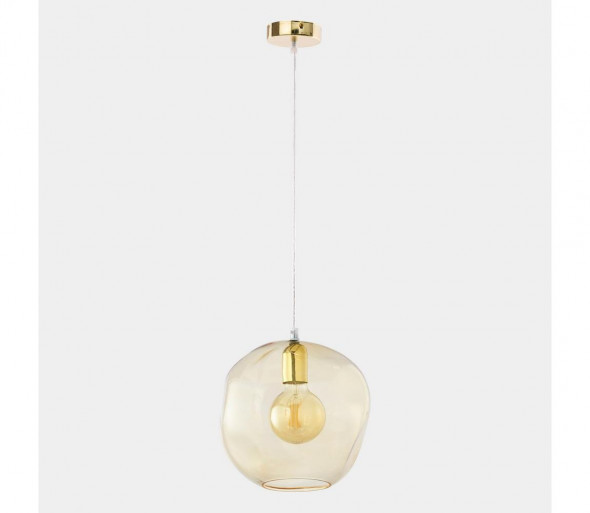 Żyrandol na lince SOL 1xE27/60W/230V złoty