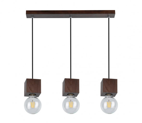 Żyrandol na lince TRONGO 3xE27/60W/230V