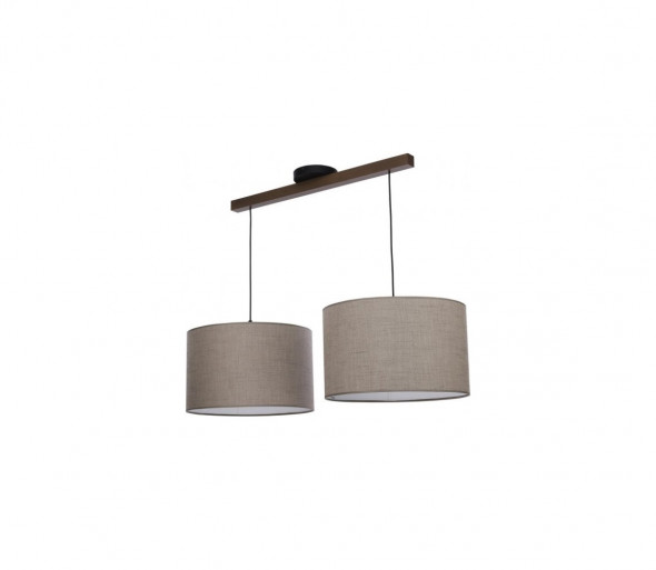 Żyrandol na lince TROY 2xE27/60W/230V