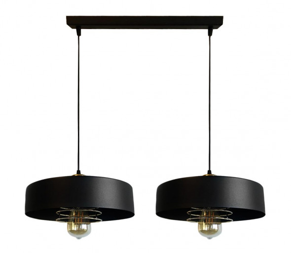 Żyrandol na lince VEST 2xE27/60W/230V